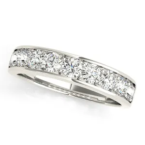 0.90 ctw. Round Diamond Wedding Band