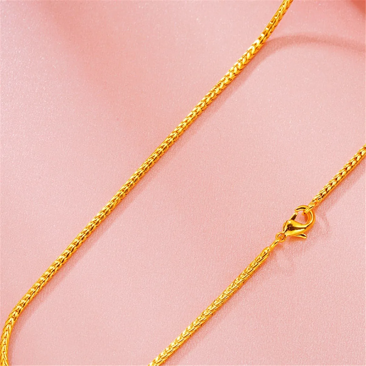 24K Gold-Plated Snake Chain Necklace