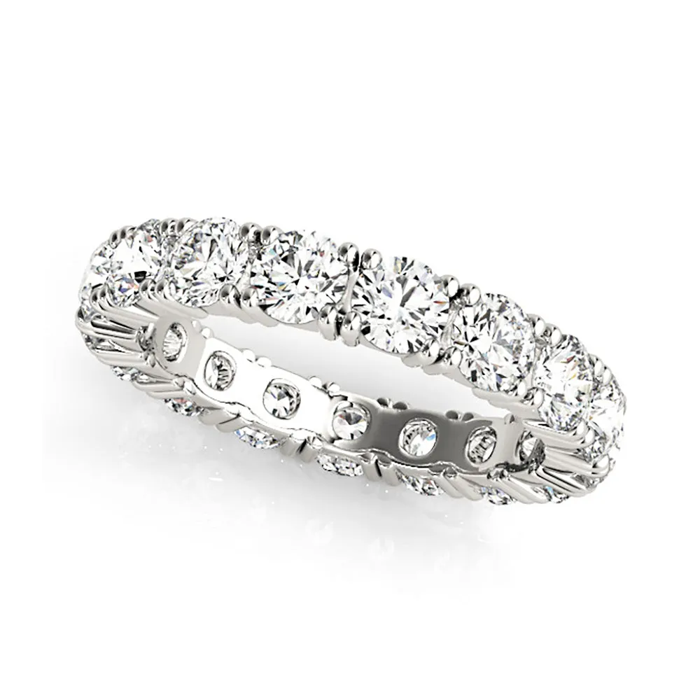 3.0 Carat Round Diamond Eternity Ring