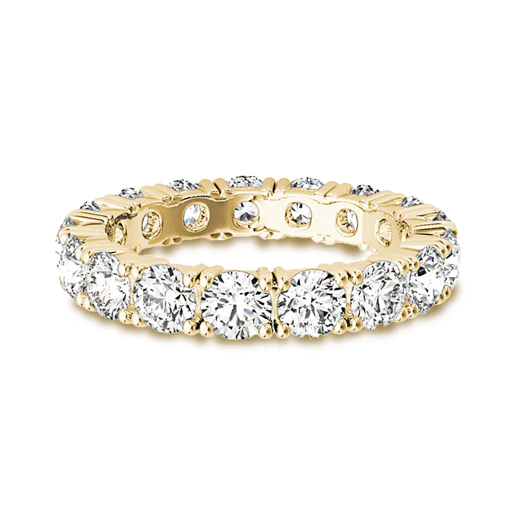 3.0 Carat Round Diamond Eternity Ring