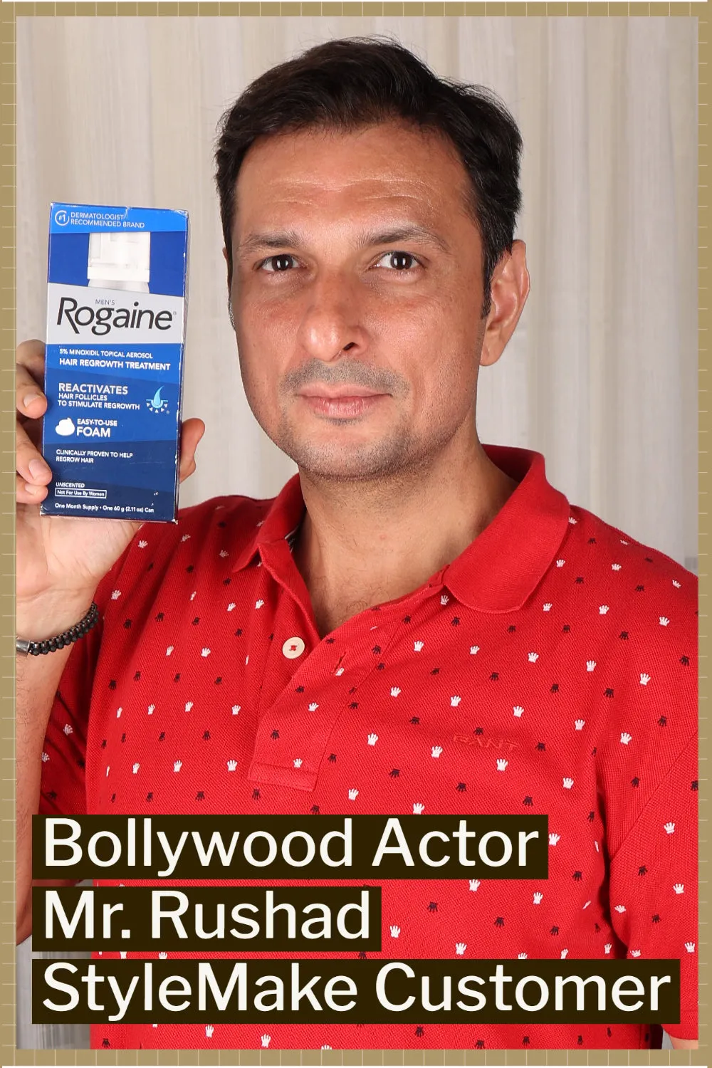 4 Month Supply Rogaine Women Once-A-Day Foam 5% Minoxidil Hair Loss