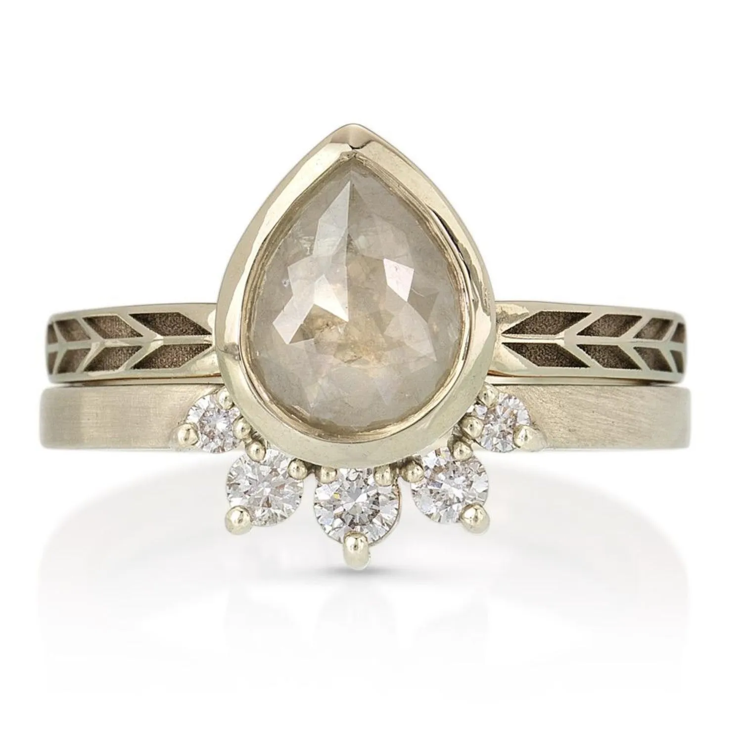 5 Diamond Contour Band