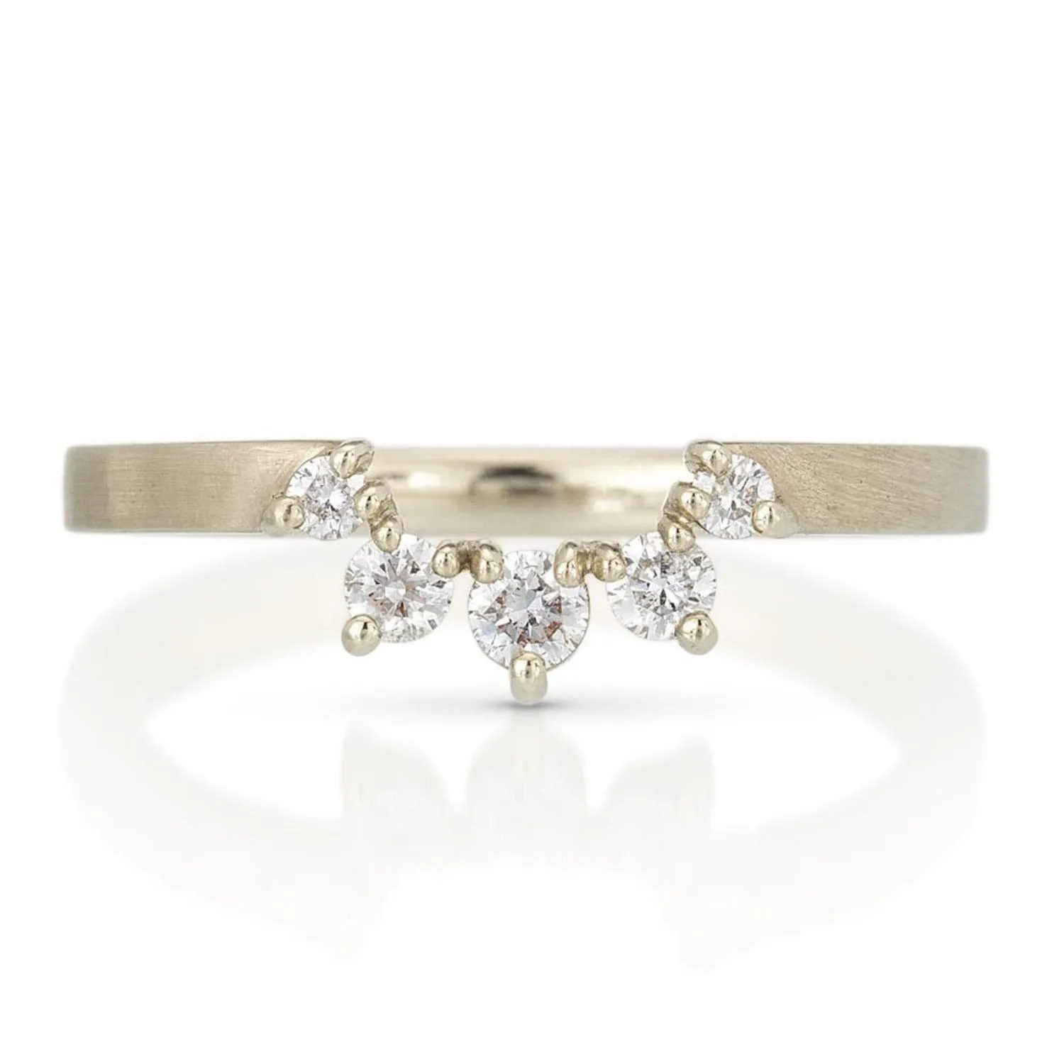5 Diamond Contour Band