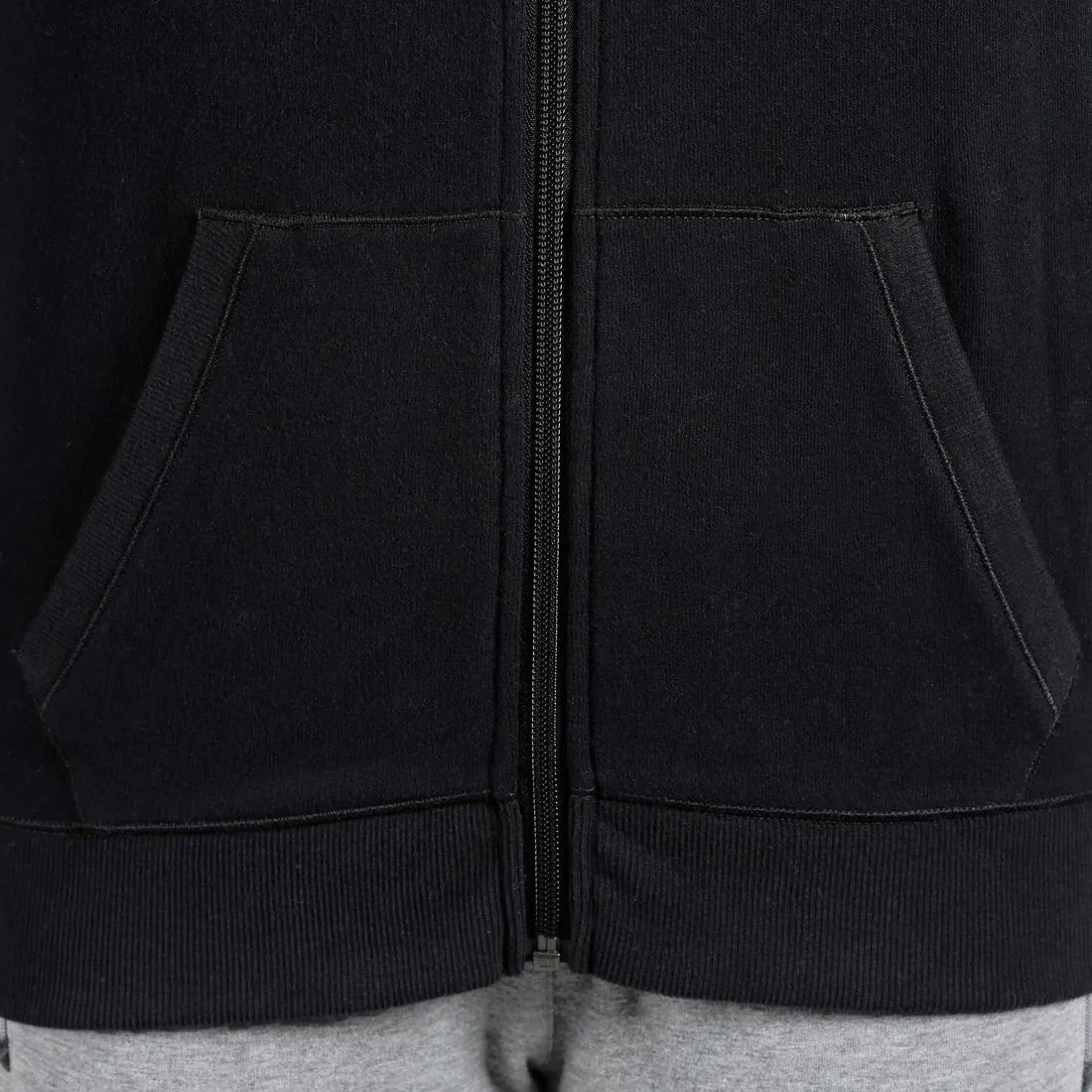 520 Women's Pilates & Gentle Gym Hooded Jacket - Black