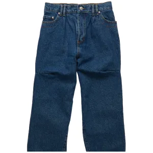 AKEN Women's Dark Blue Jeans