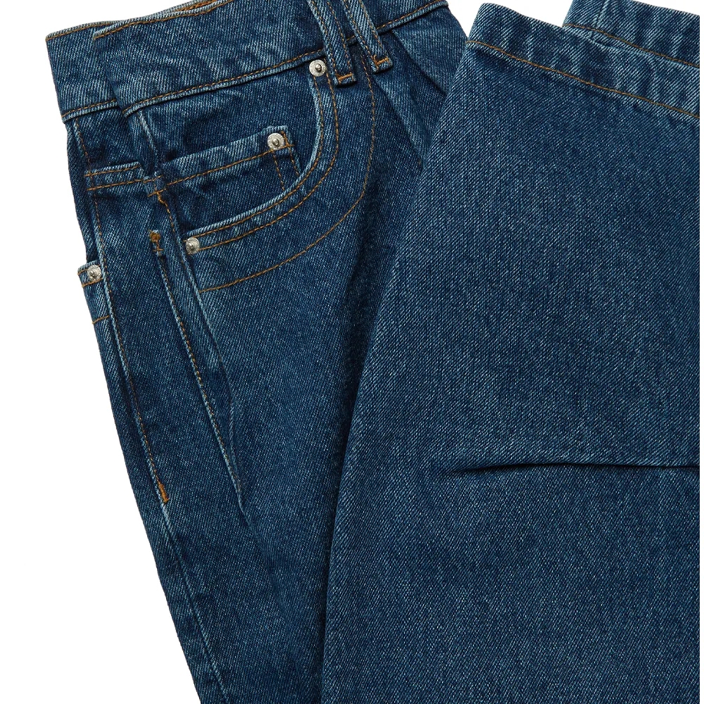 AKEN Women's Dark Blue Jeans
