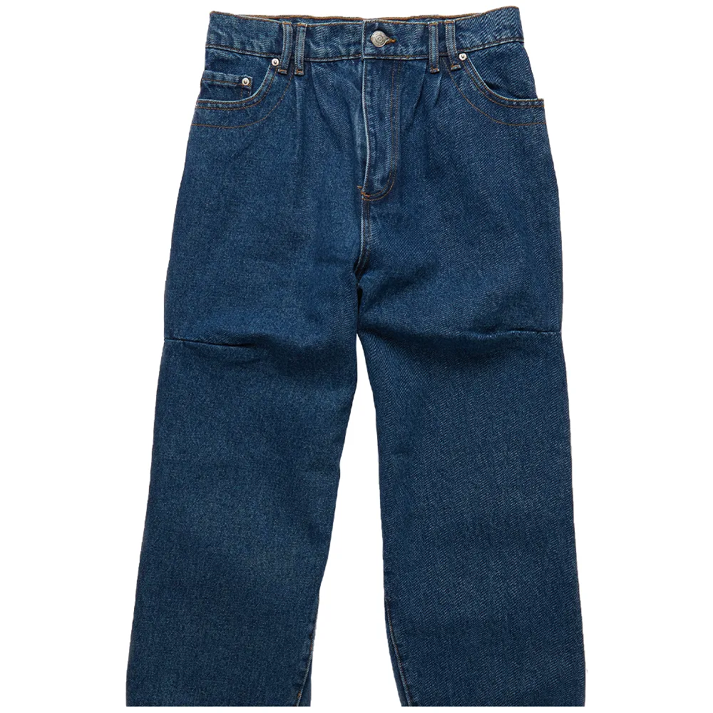 AKEN Women's Dark Blue Jeans