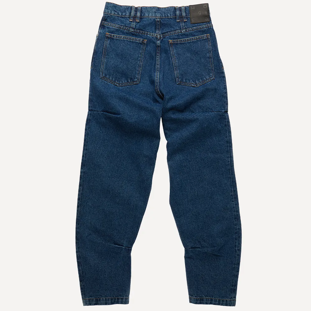 AKEN Women's Dark Blue Jeans