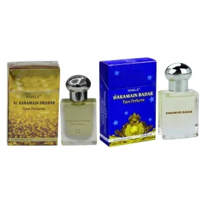 Al Haramain Badar & Dhahab Roll on Pack of 2 Attar - 2 x 15ml