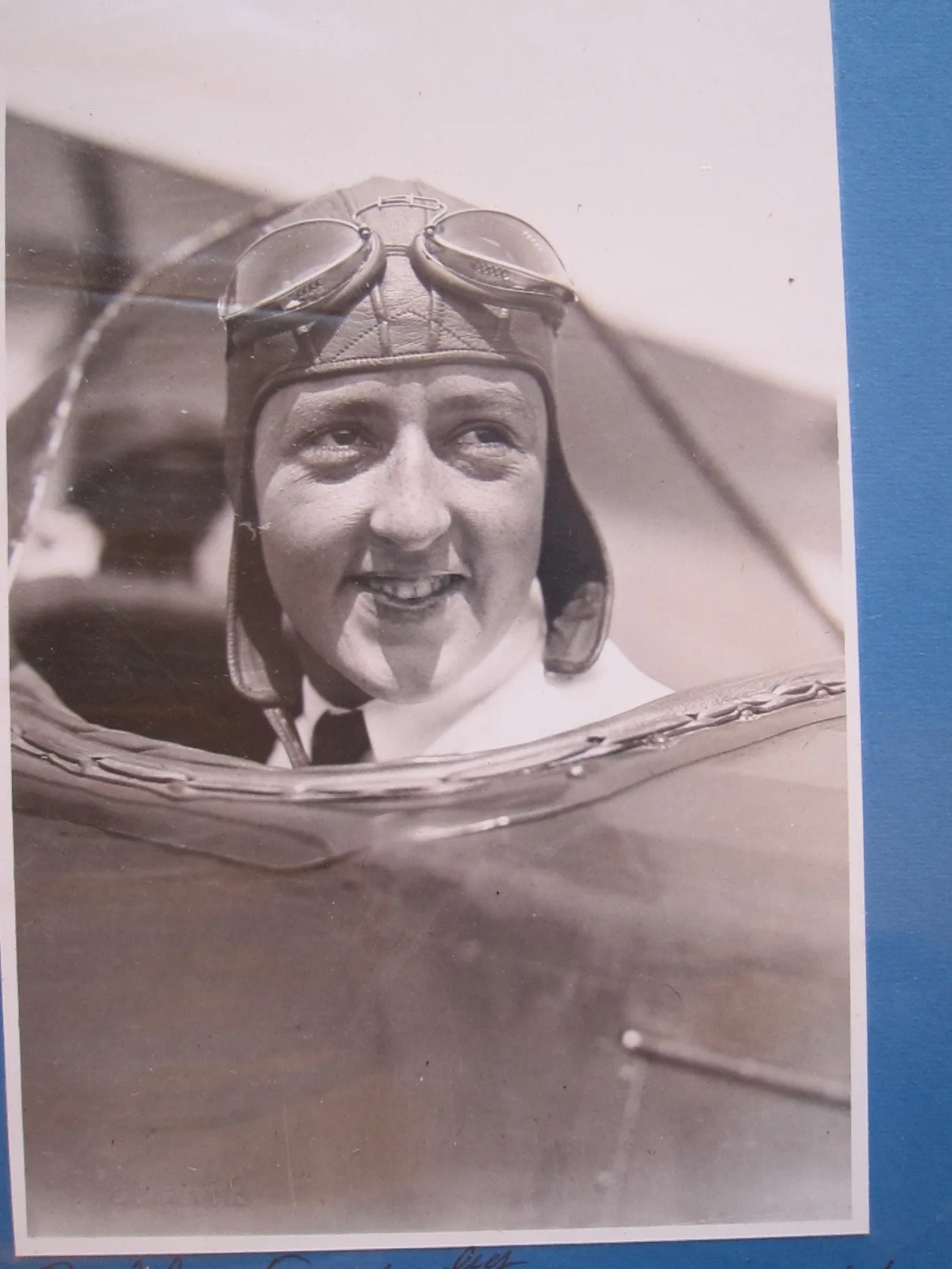 Albert Bresnik Photograph of Famous Aviator Evelyn Bobbi Trout