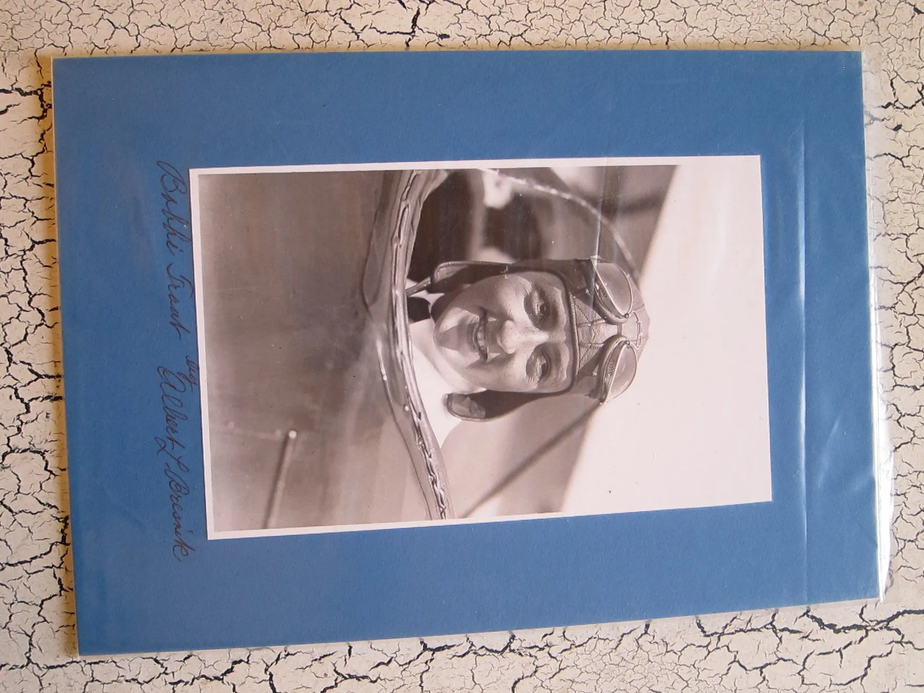 Albert Bresnik Photograph of Famous Aviator Evelyn Bobbi Trout