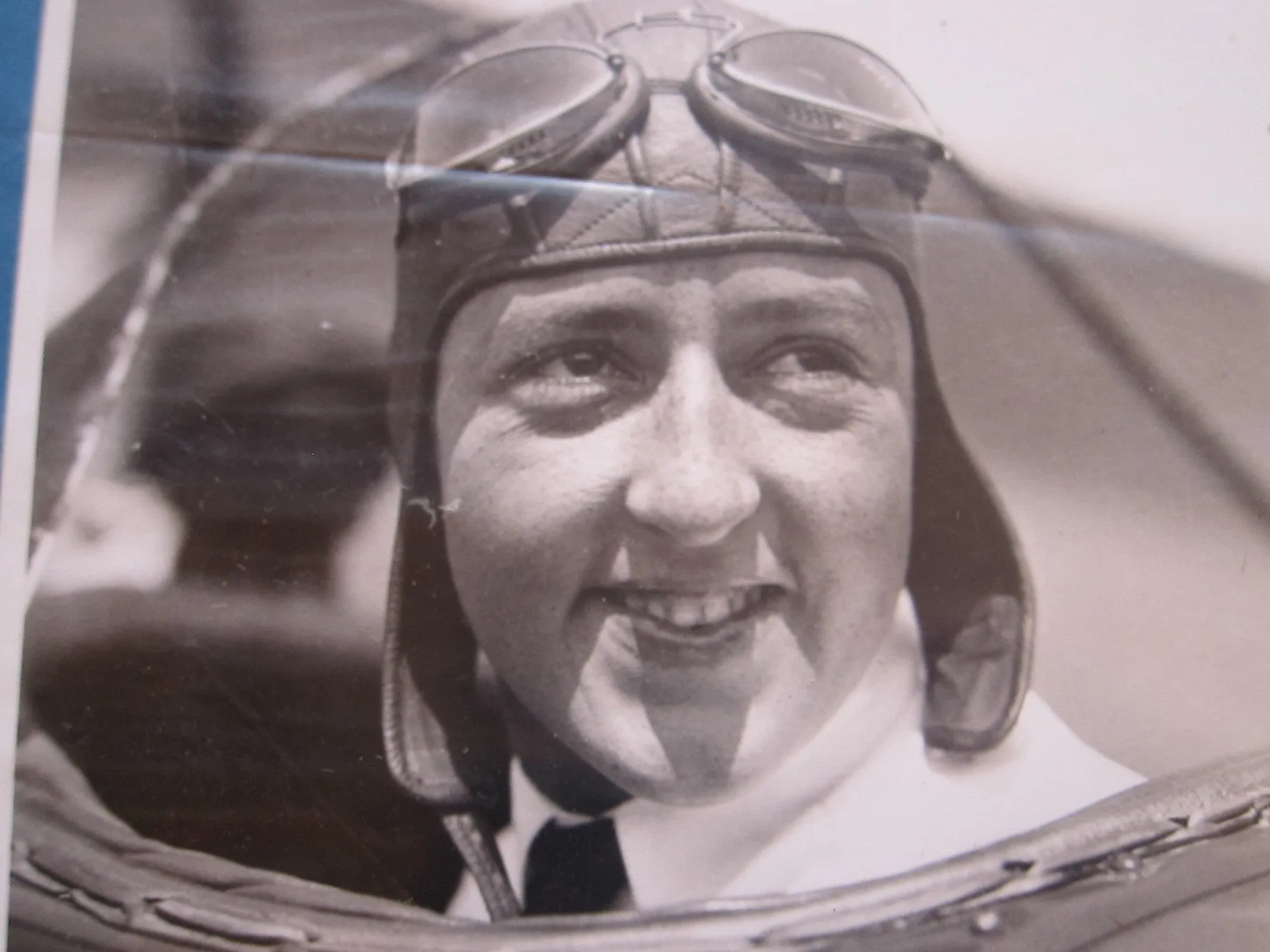 Albert Bresnik Photograph of Famous Aviator Evelyn Bobbi Trout