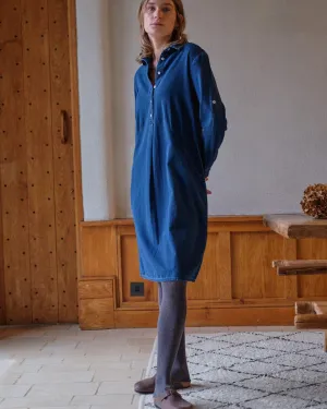 Alexa Women's Cotton Dress | Denim