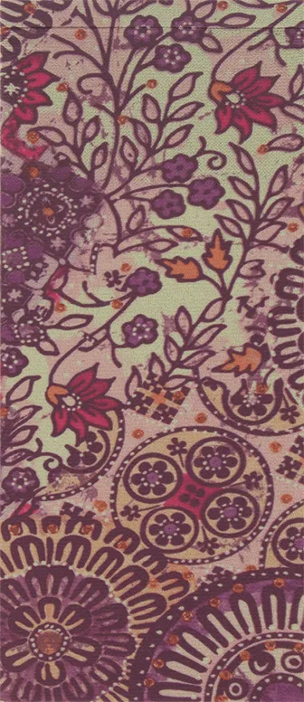 Amethyst on Fossil Knee Highs