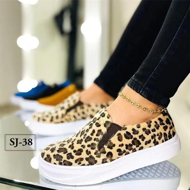 Amozae Women's Shoes 2022 New Fashion Large Size Women's Single Shoes Daily Casual Lazy Slip-On Women's Loafers
