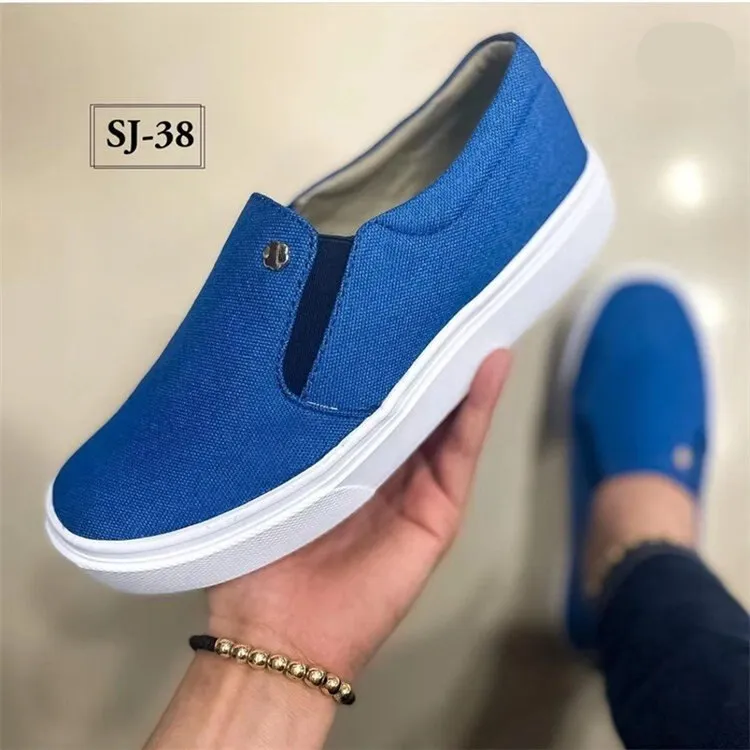 Amozae Women's Shoes 2022 New Fashion Large Size Women's Single Shoes Daily Casual Lazy Slip-On Women's Loafers