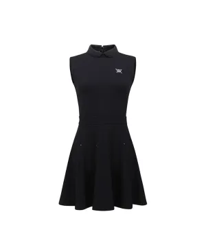 ANEW Golf Women's Emboss Jacquard One-Piece - Black