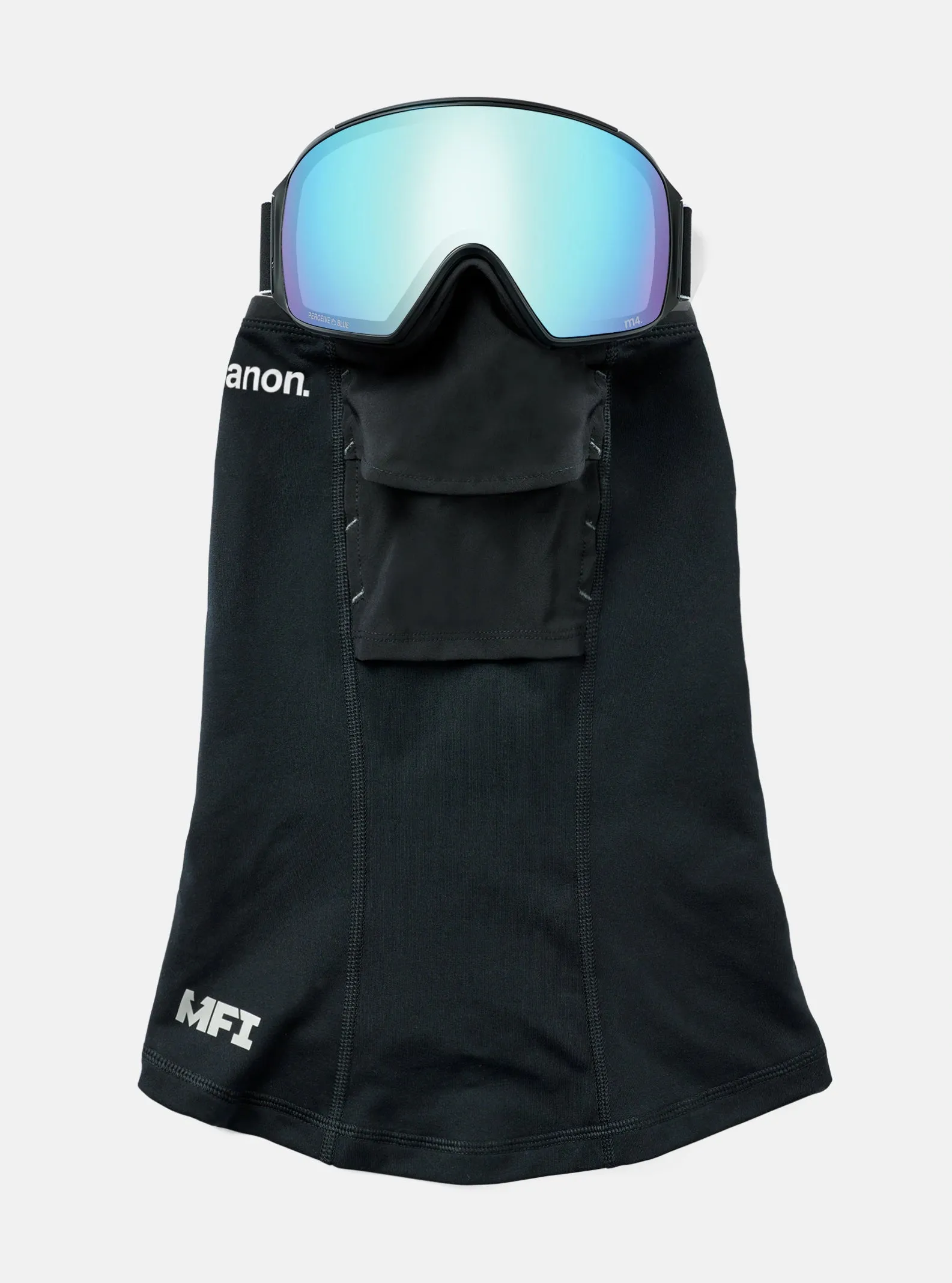 Anon M4 Toric Goggles & MFI Face Mask & Spare Lens Black / Perceive Variable Blue Lens