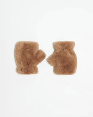 Apparis Ariel Fingerless Gloves Camel