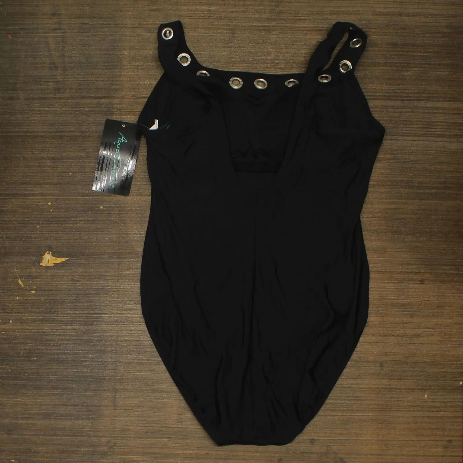 Aqua Green Women's Black Hunter One Piece Swimsuit 674113
