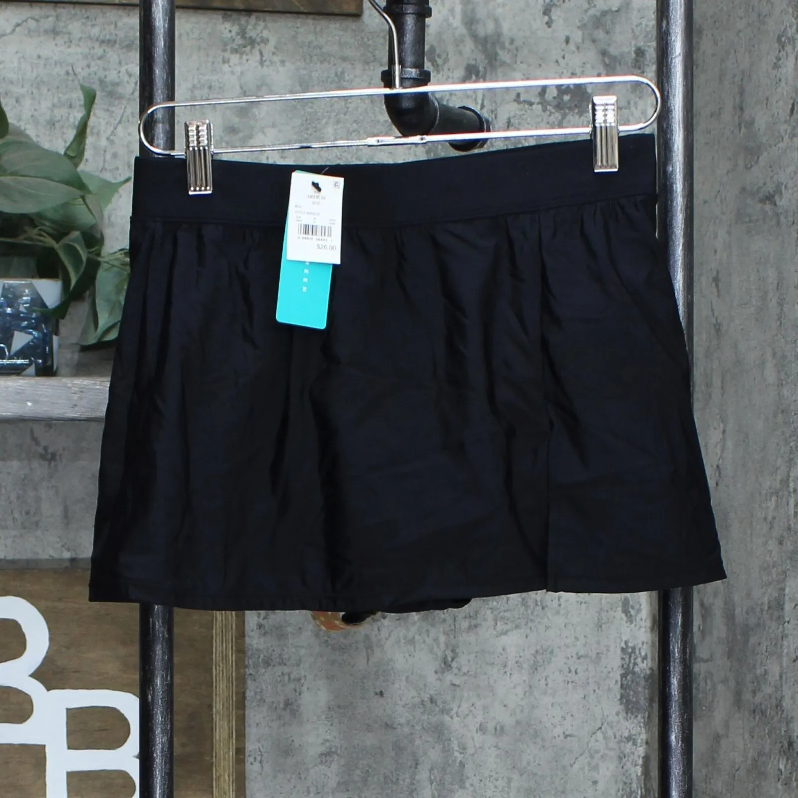 Aqua Green Women's Split Swim Skirt