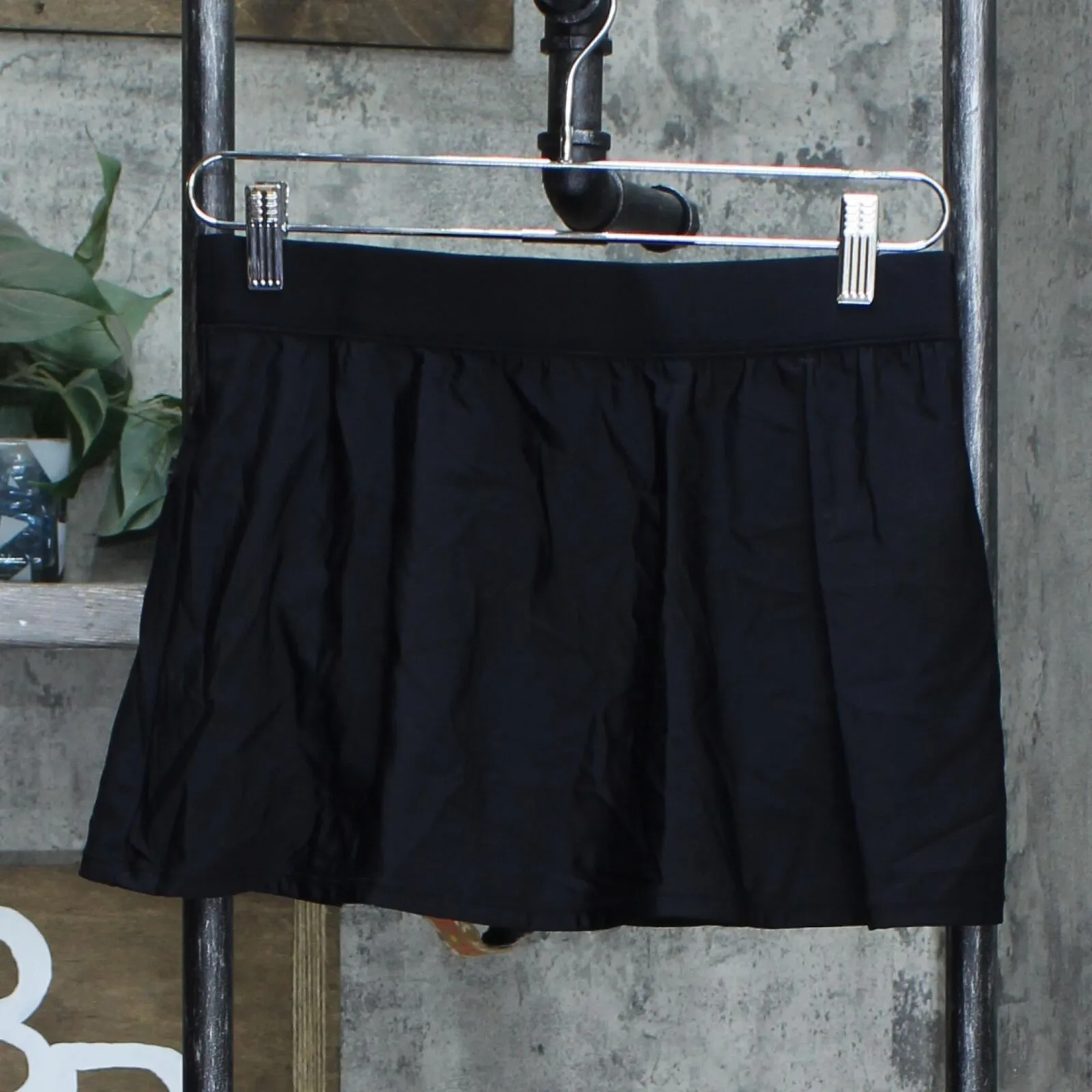 Aqua Green Women's Split Swim Skirt
