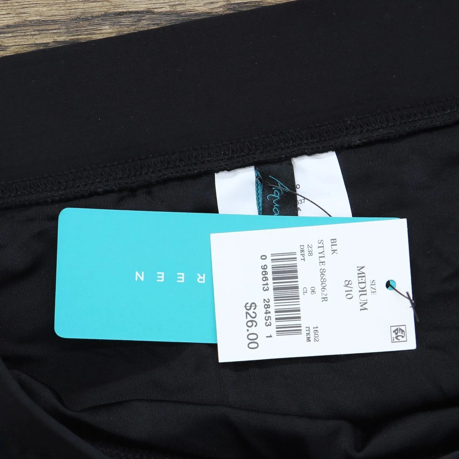 Aqua Green Women's Split Swim Skirt