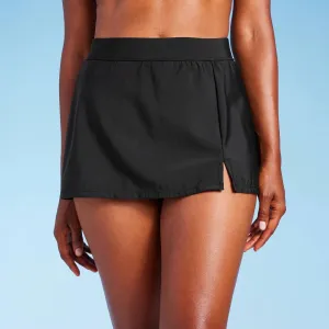 Aqua Green Women's Split Swim Skirt