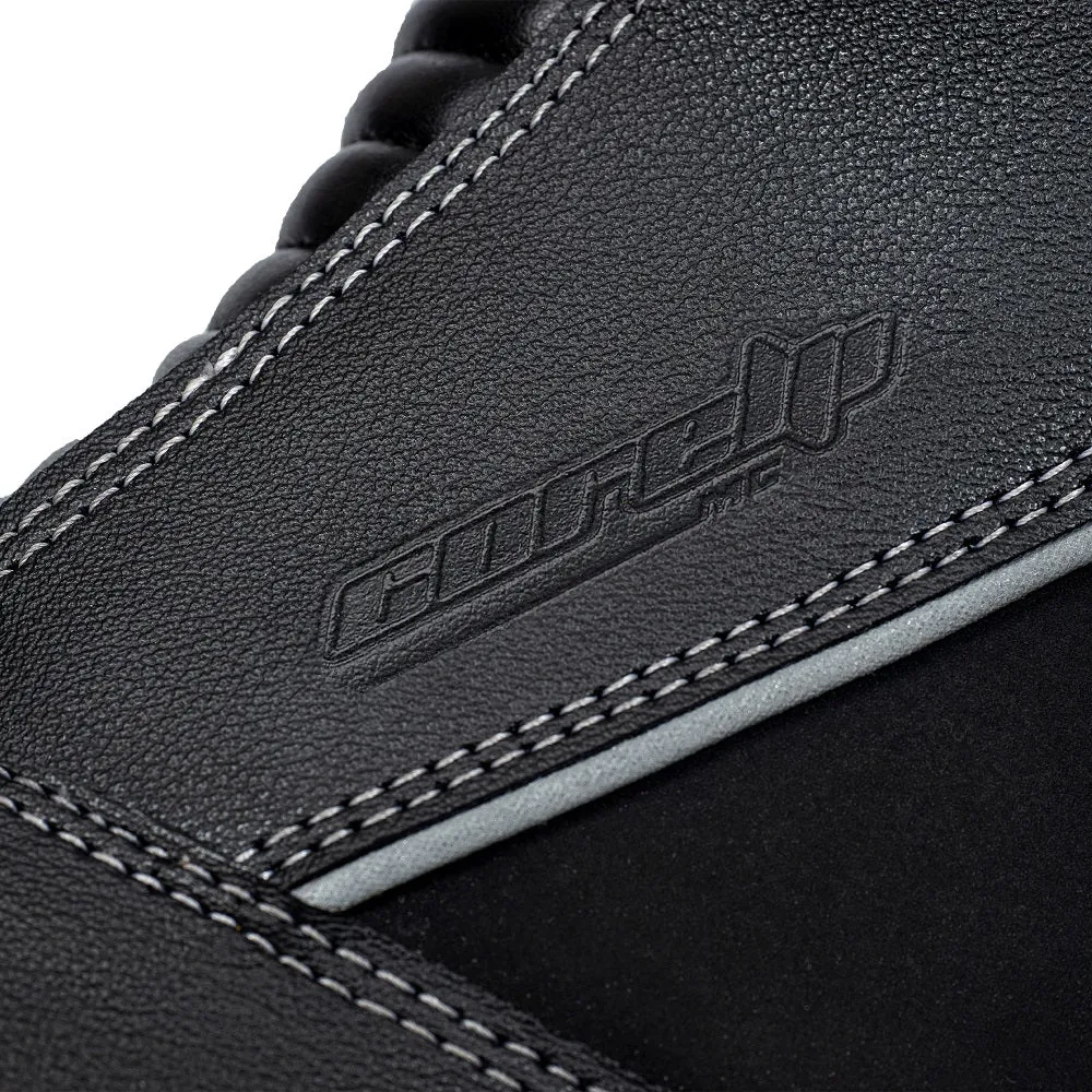 Arrow Women's Black Motorcycle Leather Boots