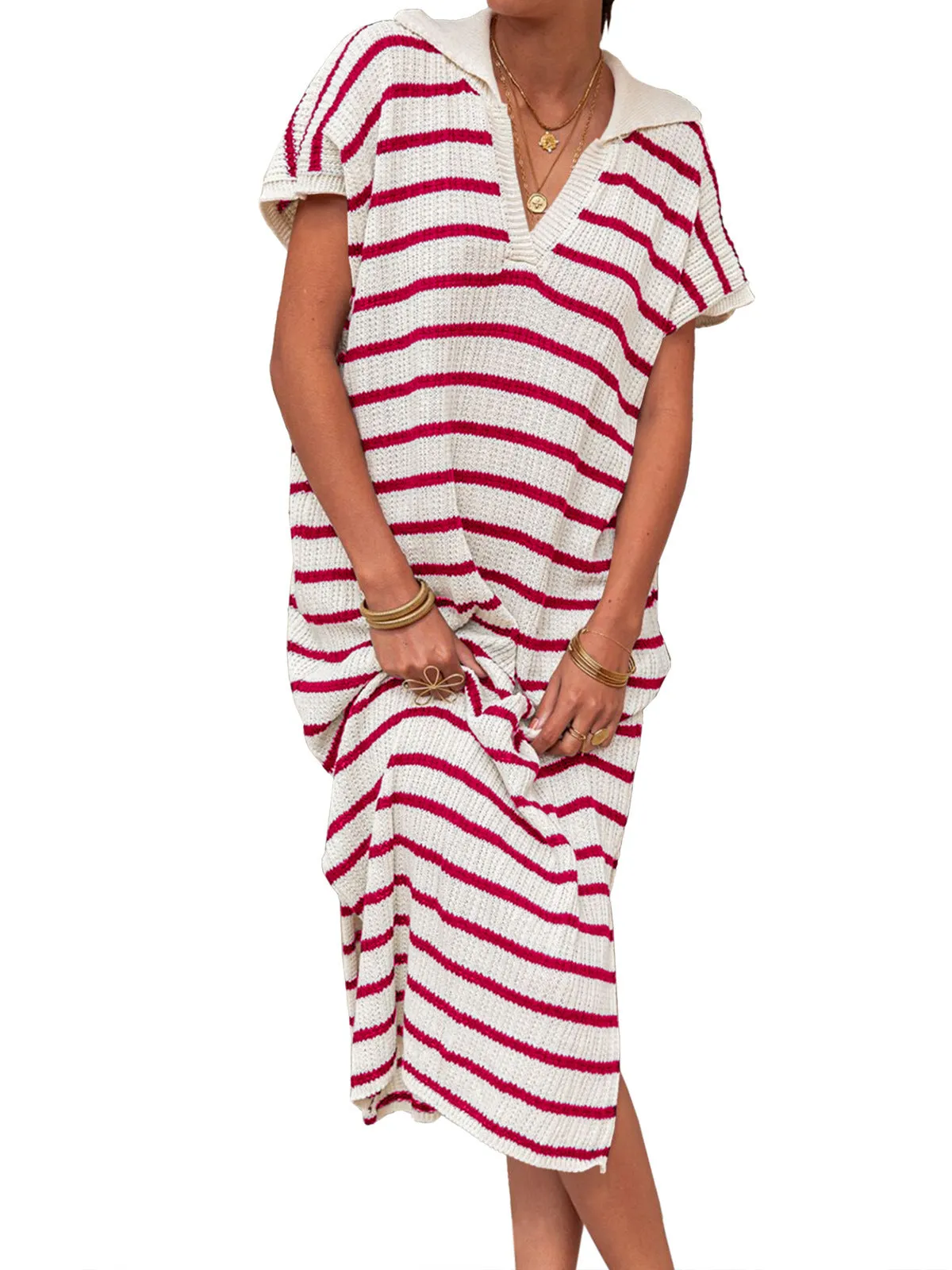 Astrid – Luxe Women’s Knit Sweater Dress