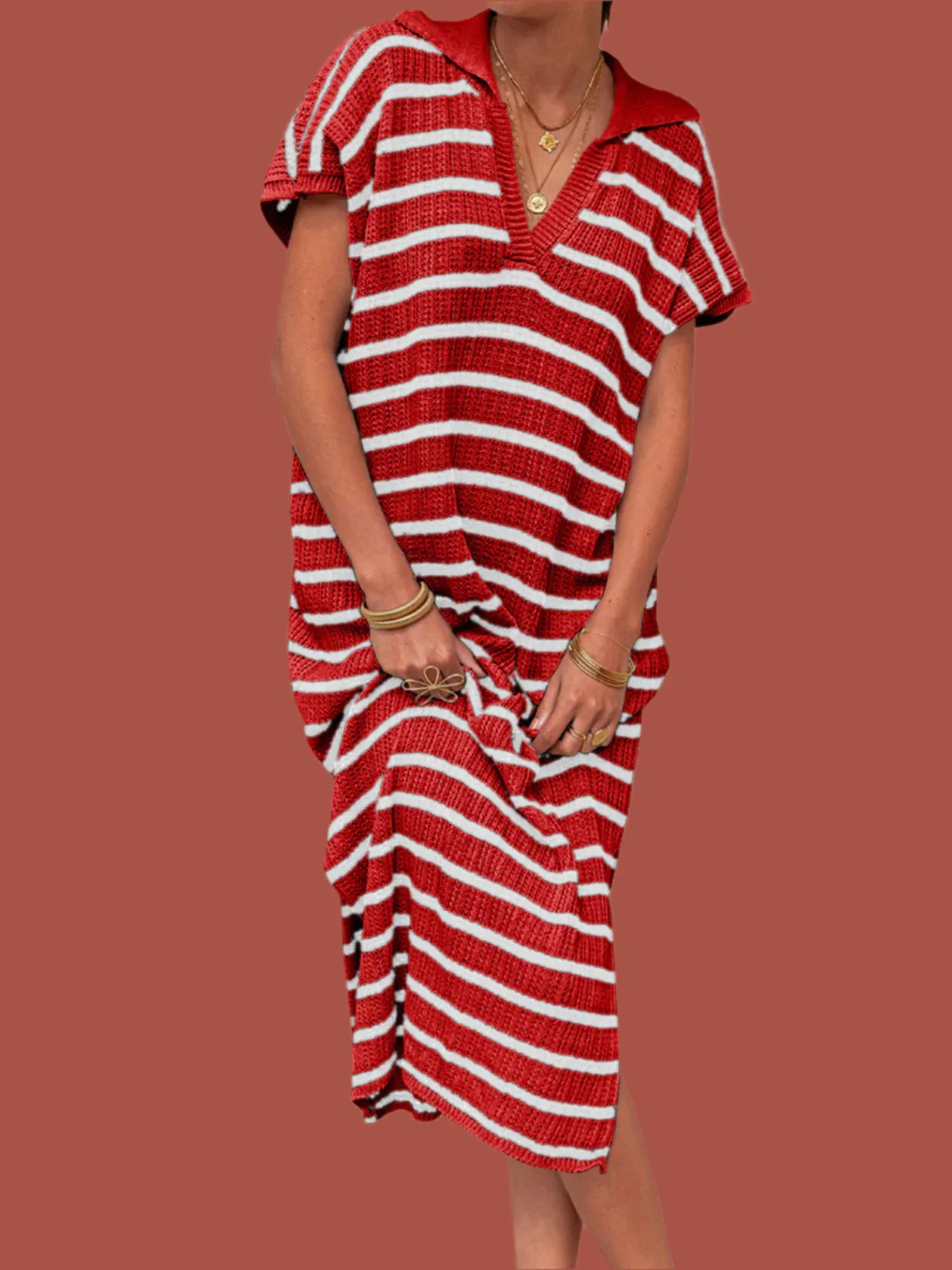Astrid – Luxe Women’s Knit Sweater Dress