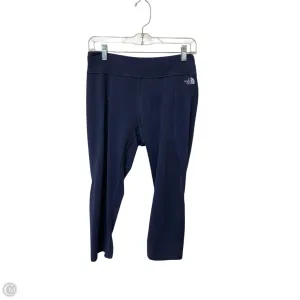 Athletic Leggings By The North Face In Navy, Size: L