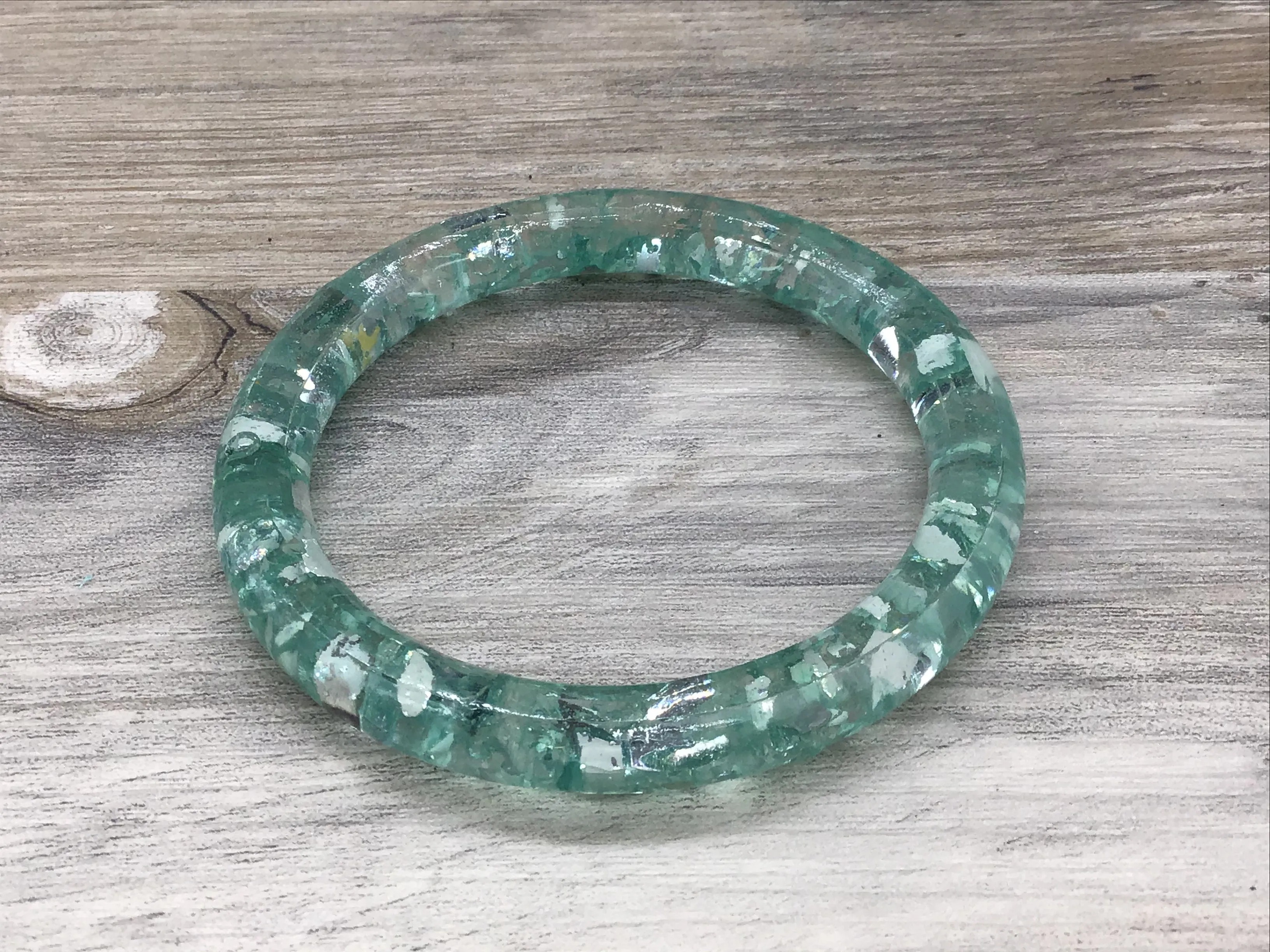 Bangled Glass Bracelet