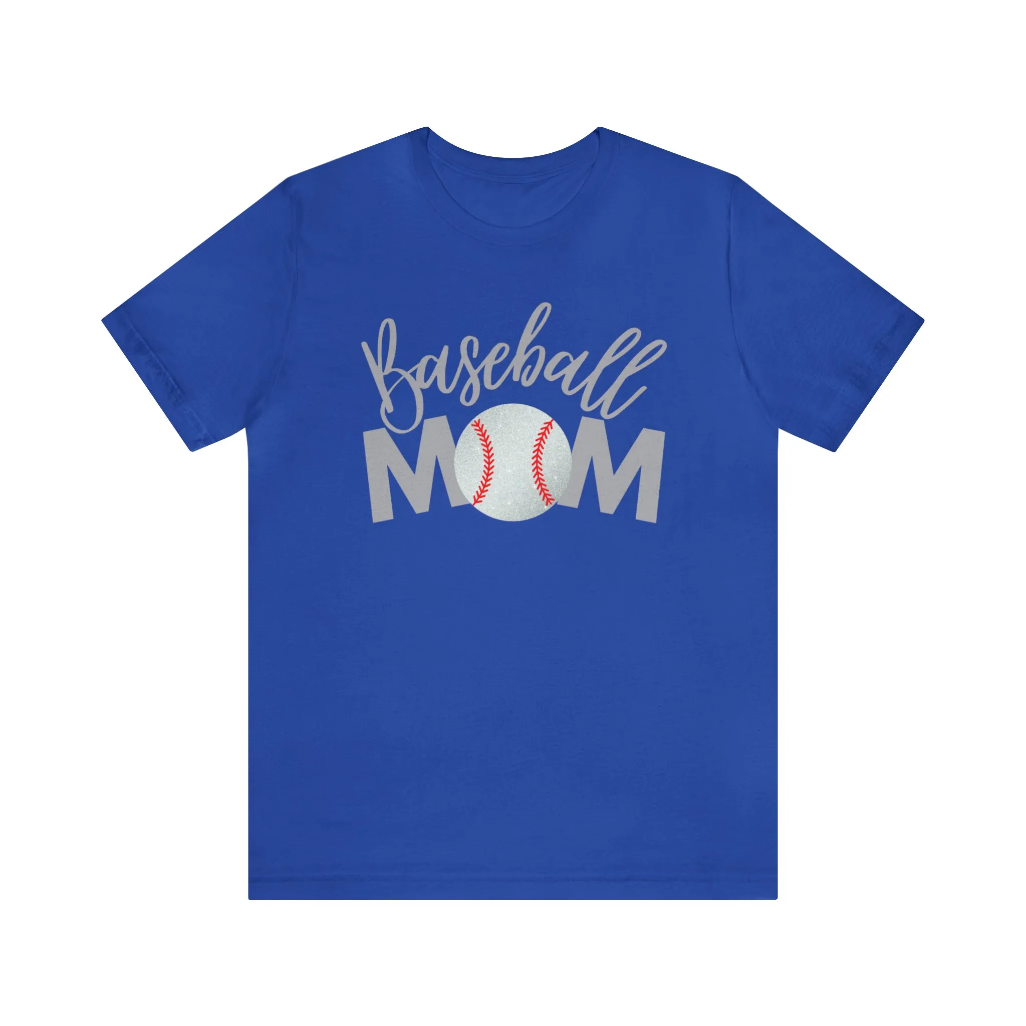 Baseball Mom Shimmer Short Sleeve Tee