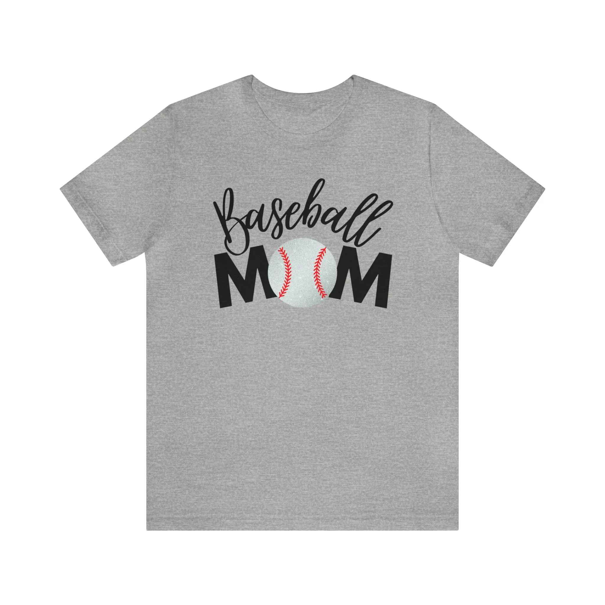 Baseball Mom Shimmer Short Sleeve Tee