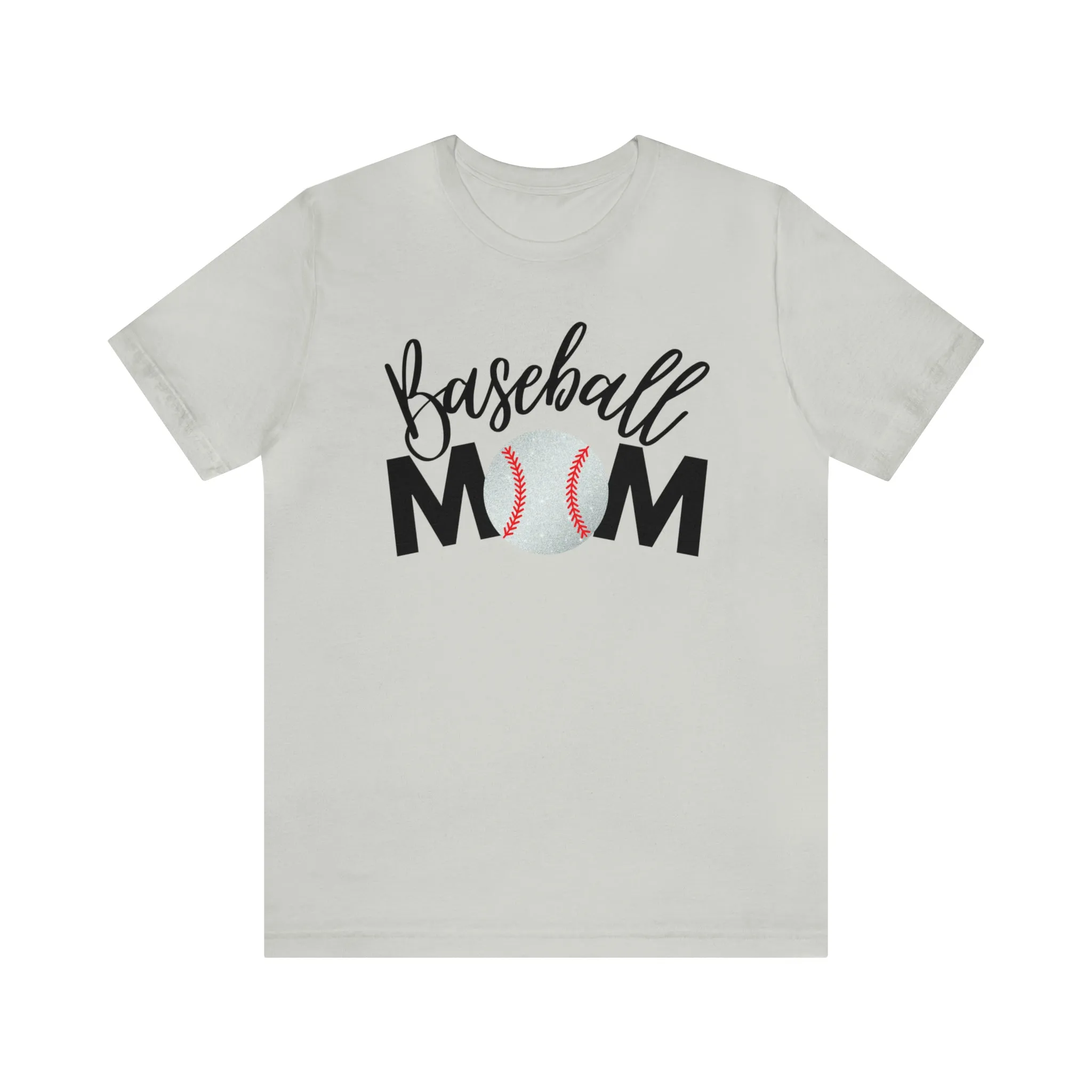 Baseball Mom Shimmer Short Sleeve Tee