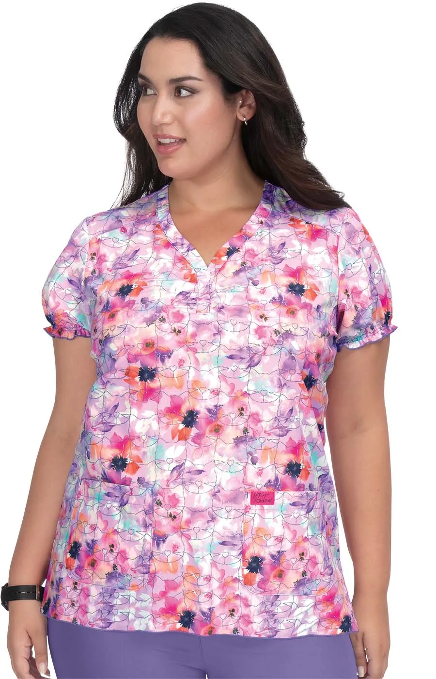 Betsey Johnson B123PR Blossom Top Floral Dream Kitty