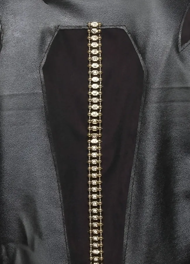 Black Gothic Women's Long Coat