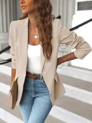 Blazer Luxe™ | Women's Business Blazer | Tailored Fit, Lightweight Fabric & Stylish Fall Design