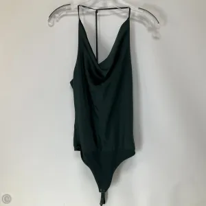 Bodysuit By Abercrombie And Fitch In Green, Size: Xs