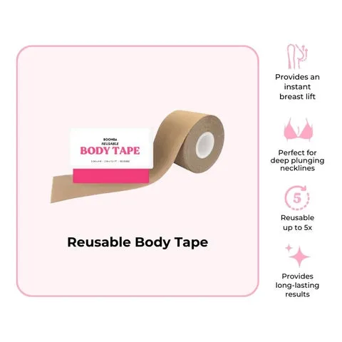 BOOMBA - Reusable Body Tape - Beige