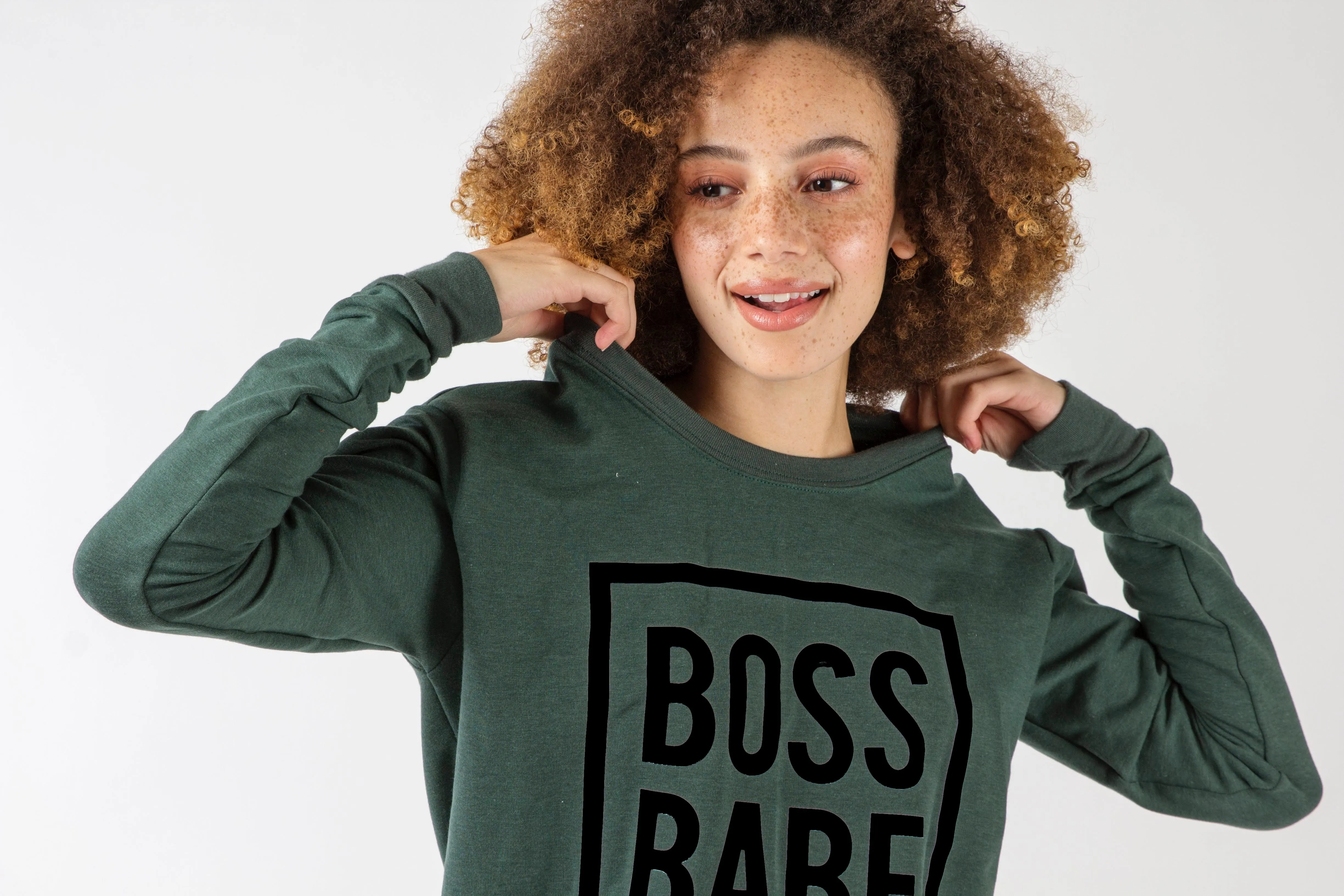 Boss Babe Sweatshirt - Various Colors (Women's)