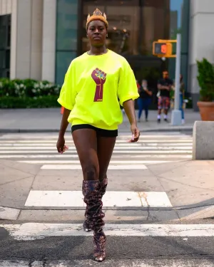 Boss Chick Cropped Sleeve Sweatshirt