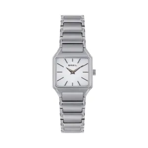 Breil watch the b 27x26mm silver quartz steel Tw1971