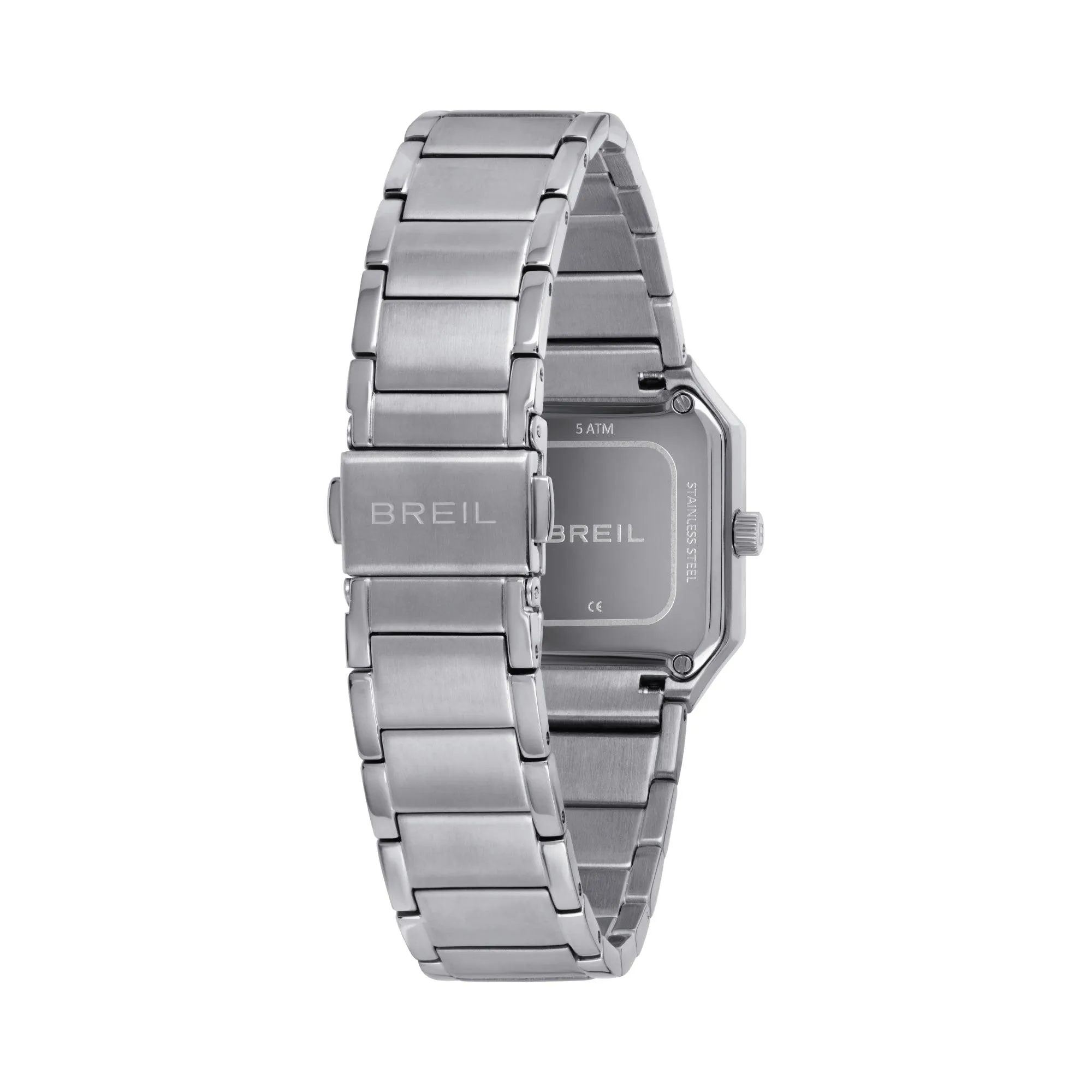 Breil watch the b 27x26mm silver quartz steel Tw1971