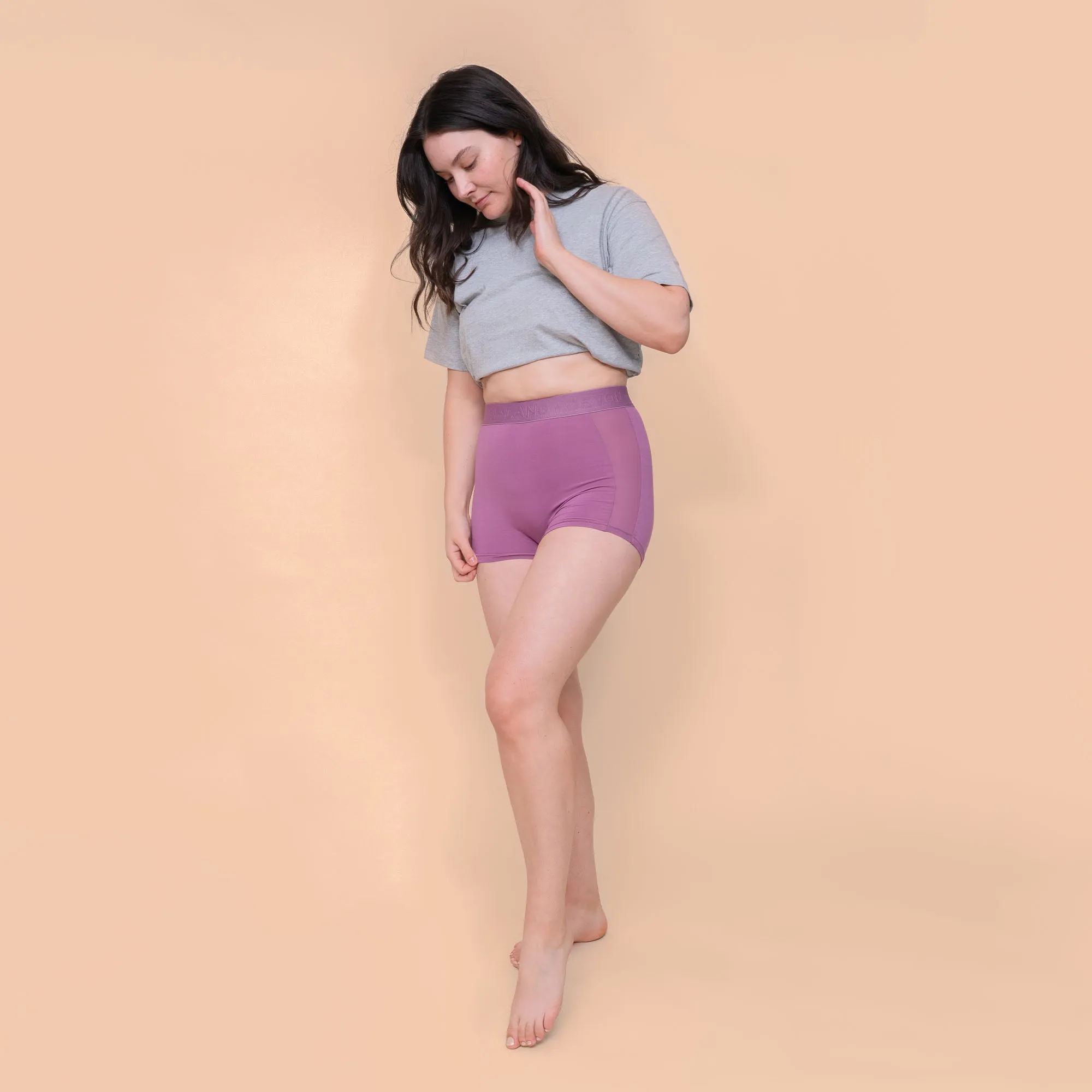 Bria 1.0 Boyshort - Bordeaux