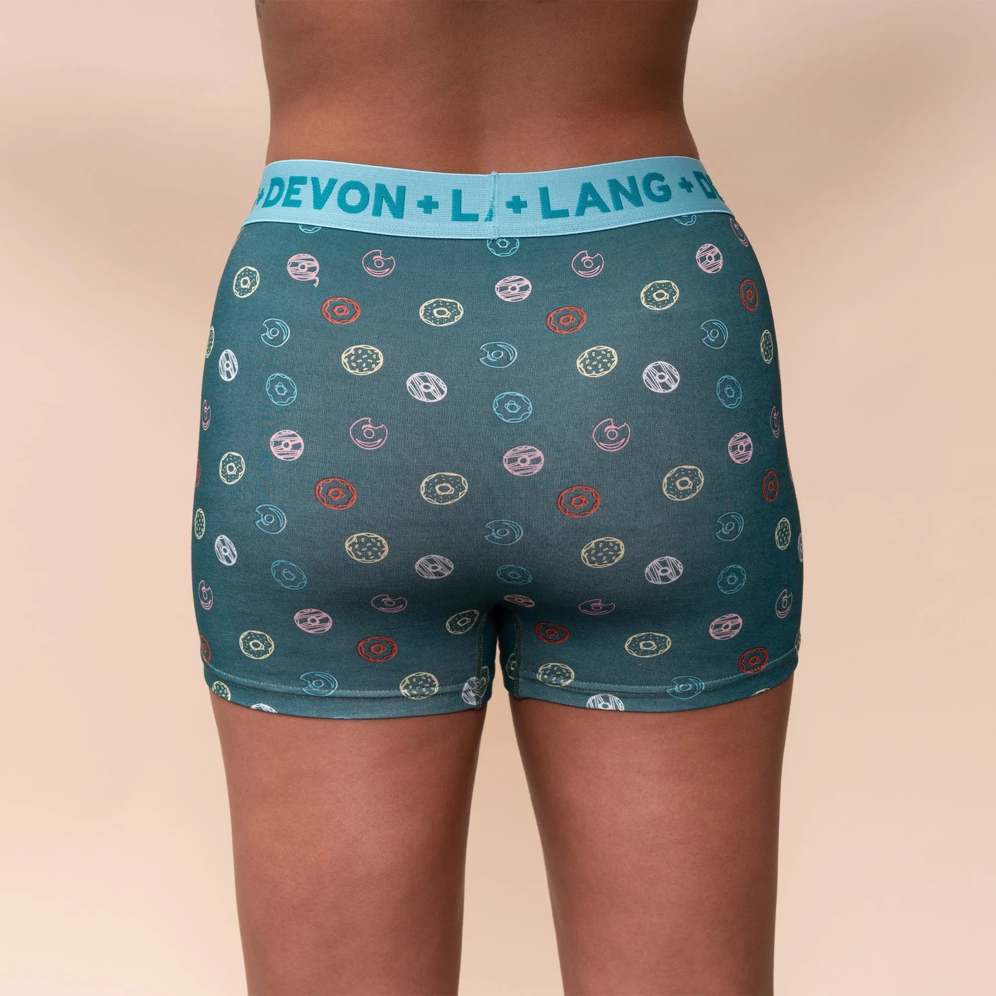 Bria 1.0 Boyshort - Donuts