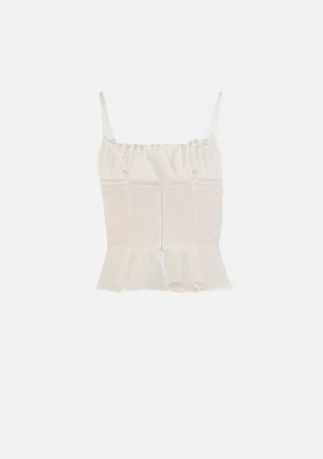 Briella Chiffon Peplum Tank