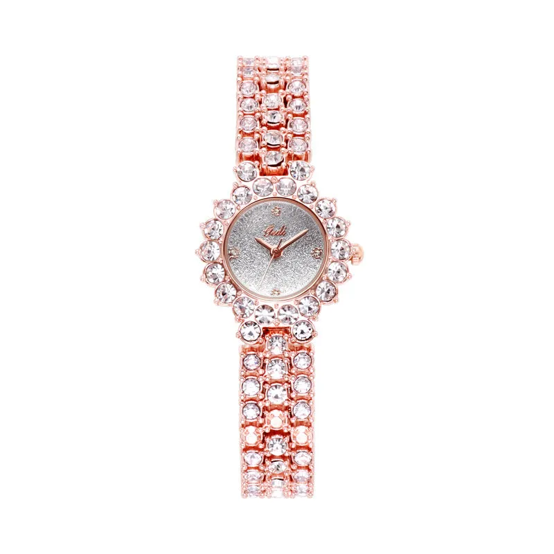 British Style Diamond Inlaid Women's Watch