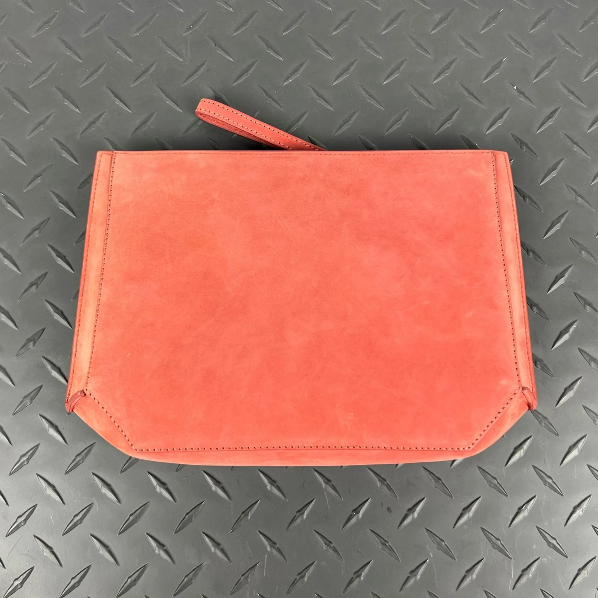 Buscemi Women's Pouch Woman Litchi Leather Bag